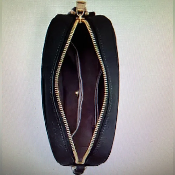 COACH JAMIE CAMERA CROSSBODY BAG WITH MATCHING WALLET BLACK LEATHER NWT! - Picture 3 of 9